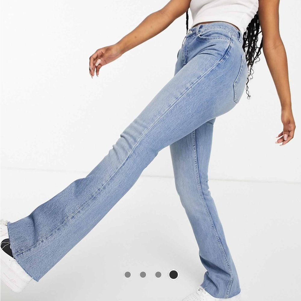 Women's Blue Jeans - ASOS 70s Flare